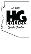 HG Higher Grounds Roastery and Cafe Logo